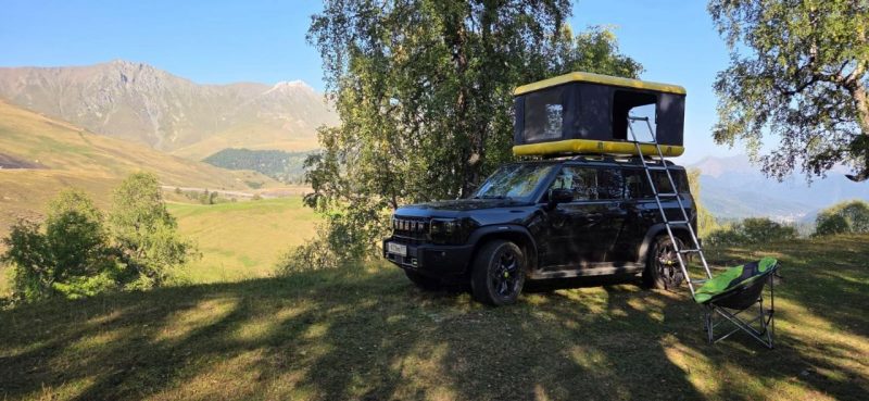 Roofer 140 на альпийских лугах